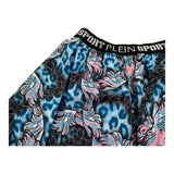Plein Sport Swim Gonna Stampa Fantasia con Elastico In Vita Logato per Bambina PS25KGCU03 AZZURRO PLEIN SPORT SWIM 