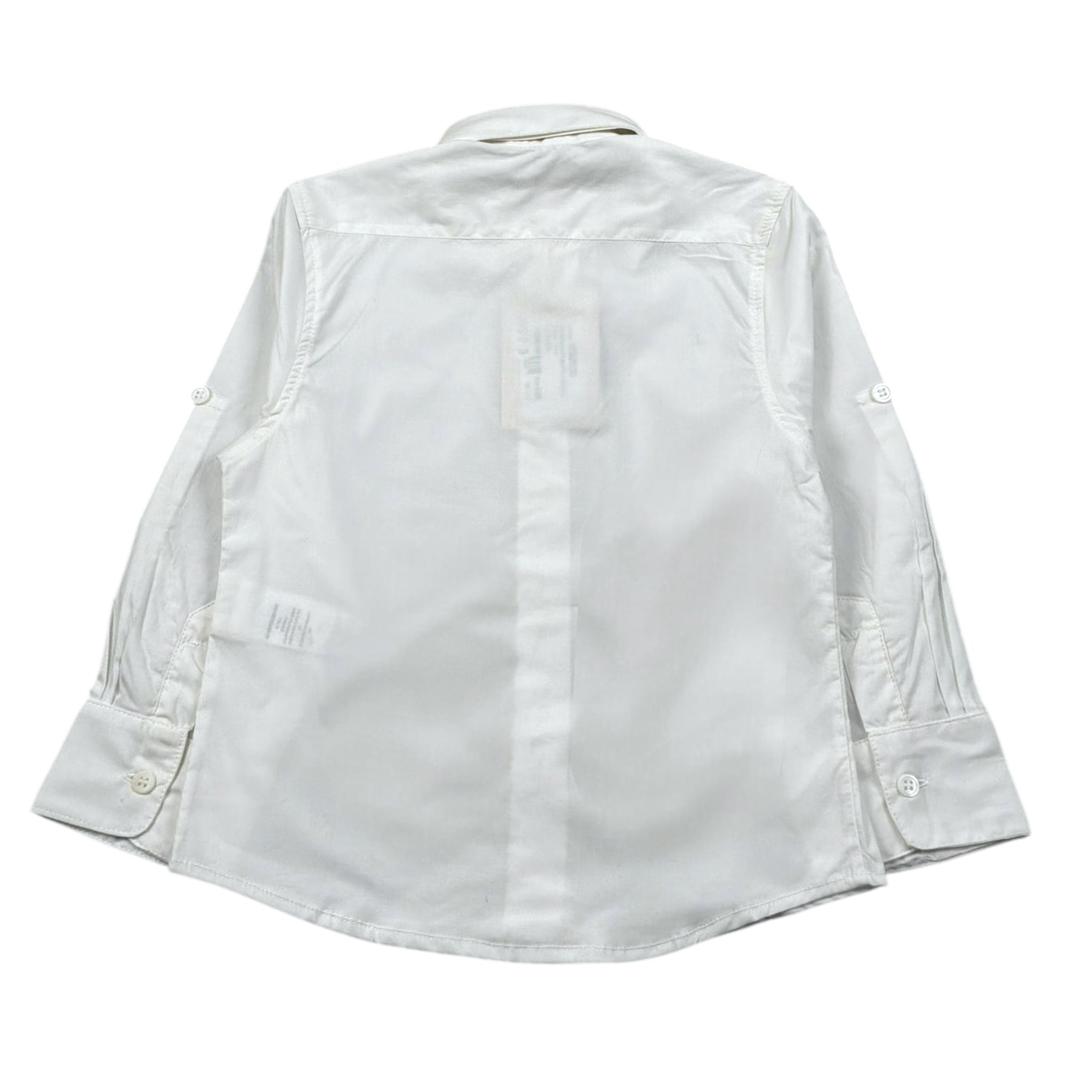 Pure Firenze Camicia Manica Lunga Tinta Unita per Neonato PC03179 PANNA PURE FIRENZE 