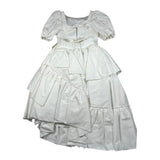 Raffaella Completo 2 Pezzi Camicia-Gonna per Bambina OTRANTO14 BIANCO RAFFAELLA 