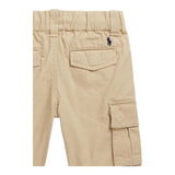 Ralph Lauren Bermuda Tinta Unita con Elastico In Vita per Neonato 23290155001N SABBIA RALPH LAUREN 