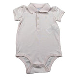 Ralph Lauren Body Mezza Manica Tinta Unita per Neonata 310866741002 ROSA RALPH LAUREN 