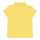 Ralph Lauren Polo Mezza Manica Tinta Unita con Logo per Neonata 312698589132N GIALLO RALPH LAUREN 