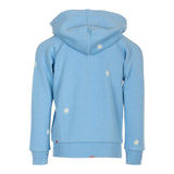Ralph Lauren Felpa Tinta Unita con Cappuccio E Ricami per Bambina 312965136002 AZZURRO RALPH LAUREN 