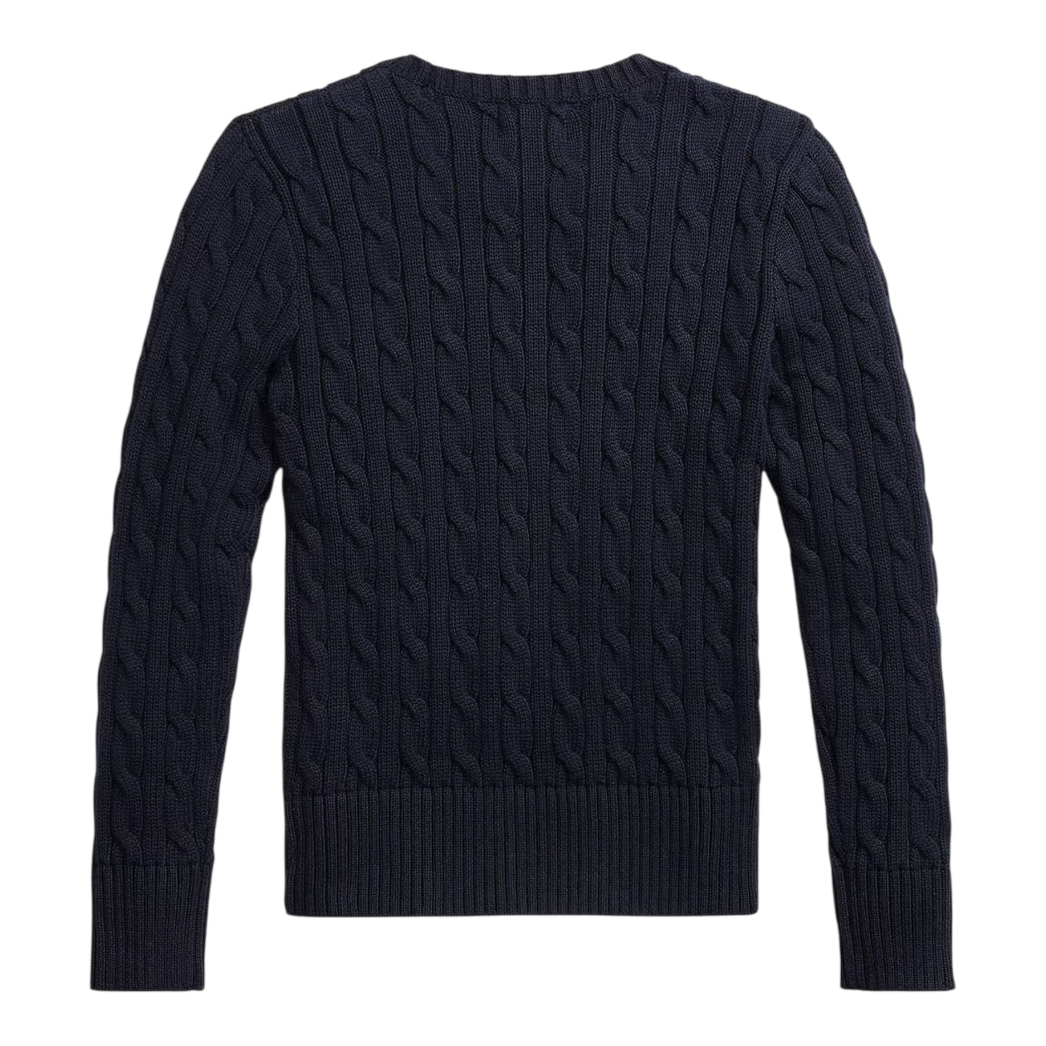 Ralph Lauren Maglia Girocollo Tinta Unita con Logo per Bambino 313901316009 BLU RALPH LAUREN 