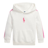 Ralph Lauren Felpa Chiusa con Cappuccio Tinta Unita per Bambina 313957348001 BIANCO RALPH LAUREN 