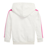 Ralph Lauren Felpa Chiusa con Cappuccio Tinta Unita per Bambina 313957348001 BIANCO RALPH LAUREN 