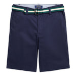 Ralph Lauren Bermuda Tinta Unita con Cinturino per Bambino 323863960003 BLU RALPH LAUREN 