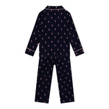 Ralph Lauren Completo 2 Pezzi Pigiama Shirt-Pantalone per Bambina 4P0150 BLU RALPH LAUREN 