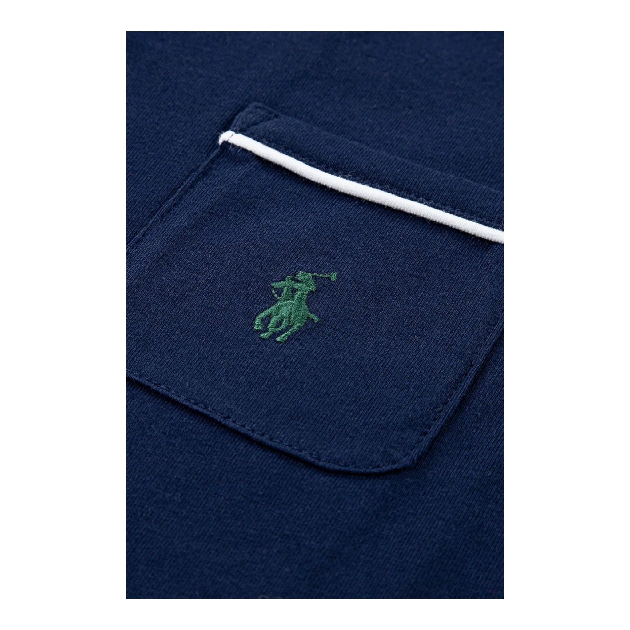 Ralph Lauren Completo 2 Pezzi Pigiama Shirt-Pantalone per Bambina 4P0279 BLU RALPH LAUREN 