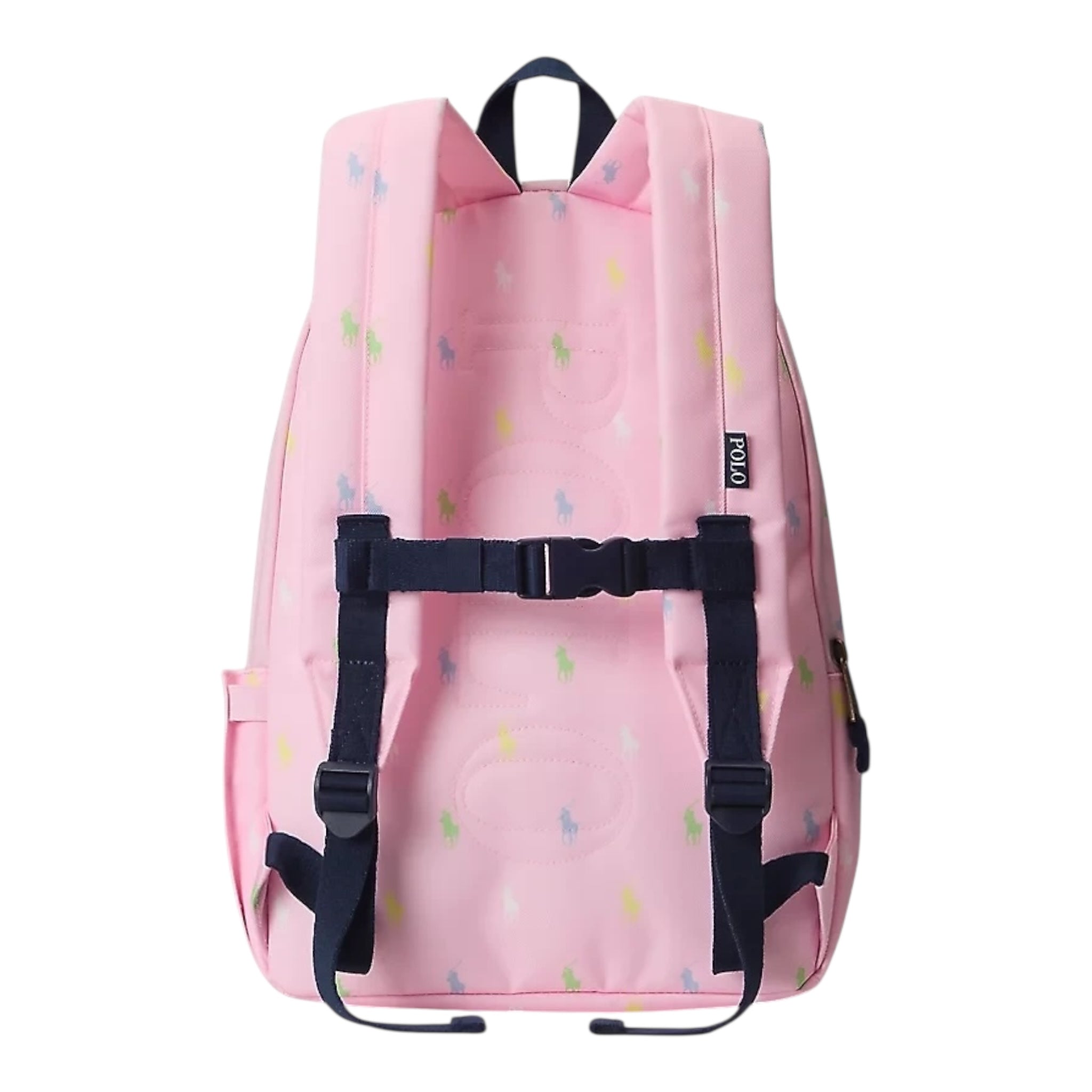 Ralph Lauren Zaino Tinta Unita con Logo per Bambina 9AR0488 ROSA RALPH LAUREN 