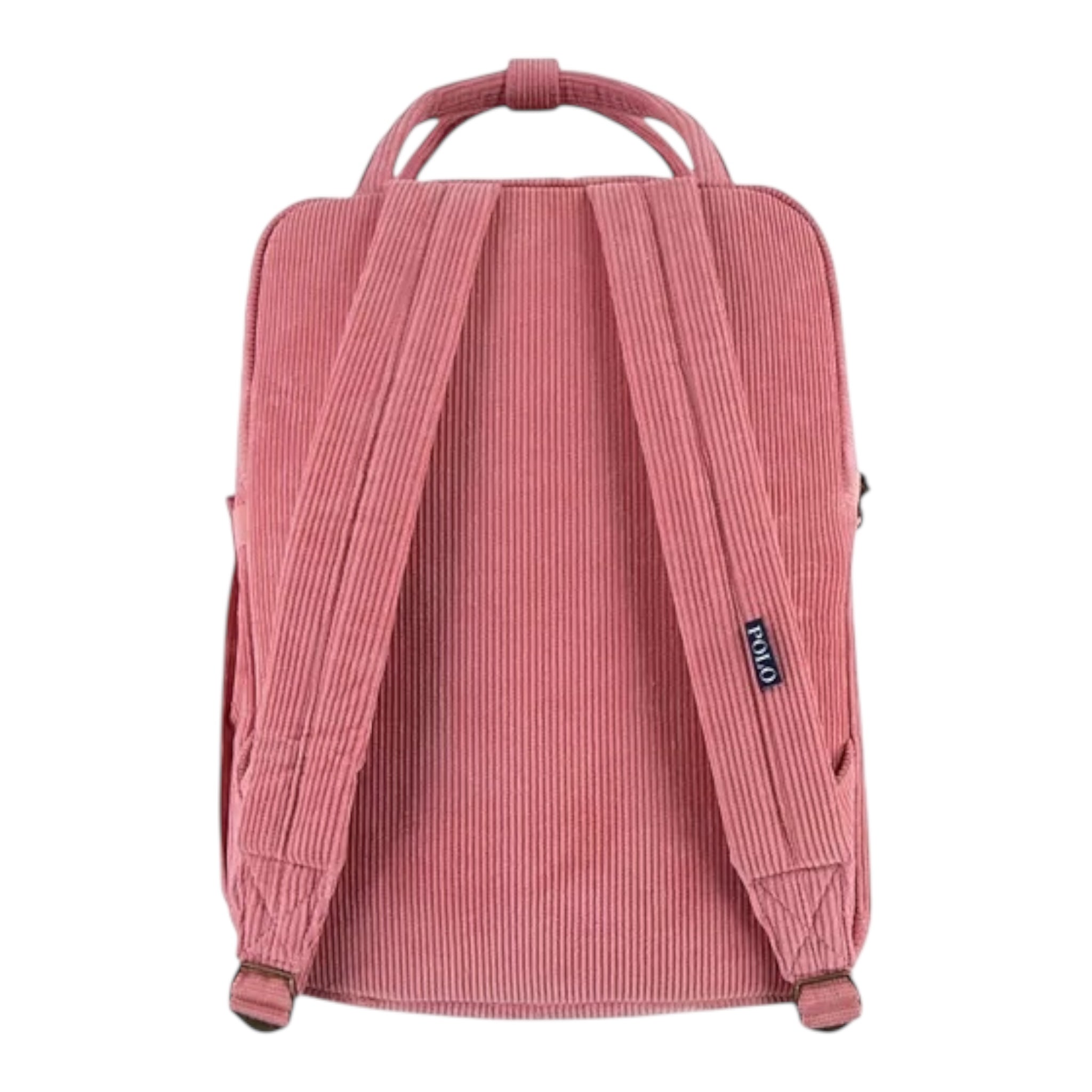 Ralph Lauren Zaino Tinta Unita con Logo per Bambina 9AR100 ROSA RALPH LAUREN 