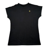 Refrigiwear T-Shirt Girocollo Tinta Unita con Stampa per Bambino R1101W255 NERO REFRIGIWEAR 