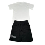 Refrigiwear Completo 2 Pezzi T-Shirt-Bermuda per Bambino R1101W25 BIANCO/NERO REFRIGIWEAR 