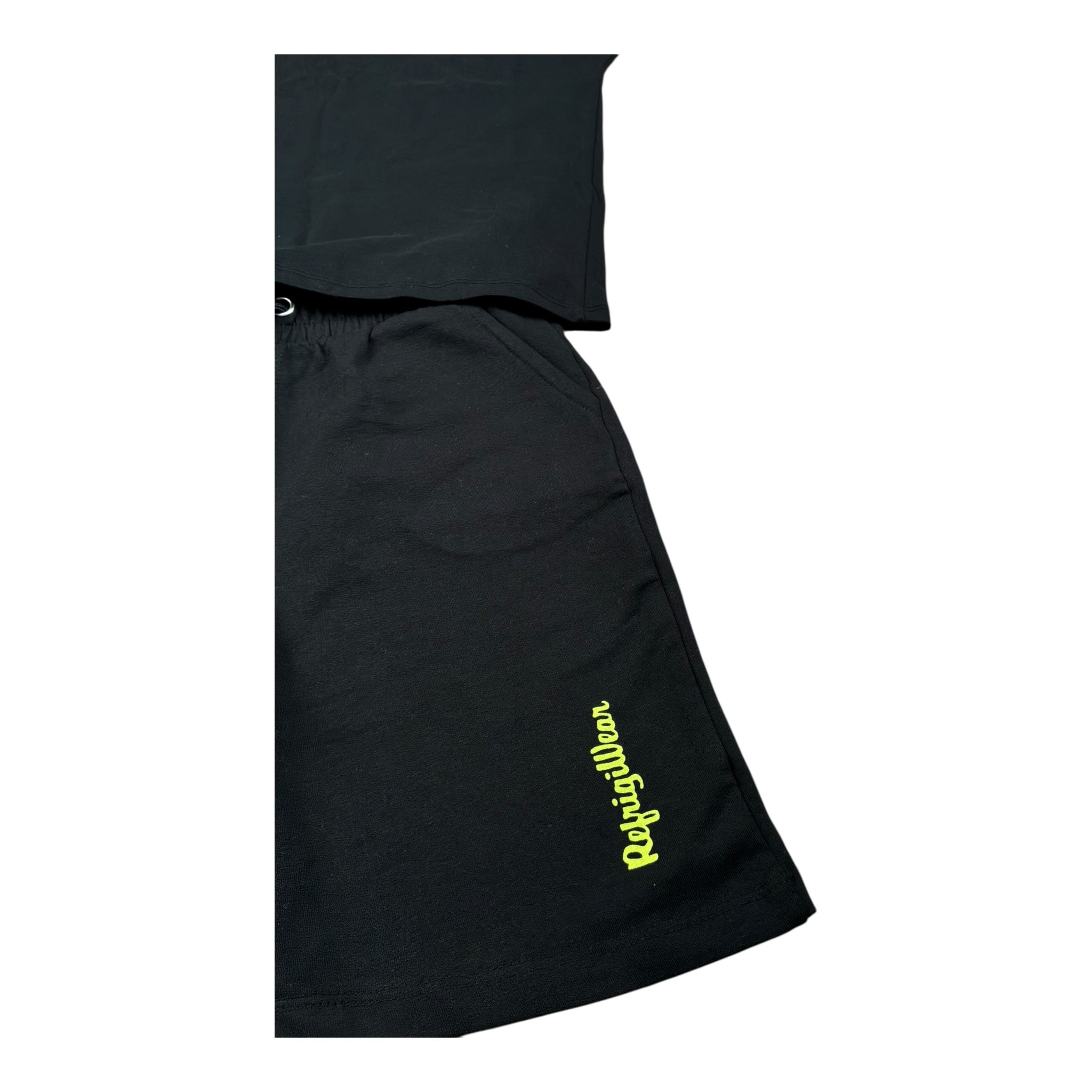 Refrigiwear Completo 2 Pezzi T-Shirt-Bermuda per Bambino R1101W25 NERO REFRIGIWEAR 