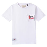 Roy Roger'S T-Shirt Girocollo Tinta Unita con Stampa per Bambino RB123 BIANCO ROY ROGER'S 