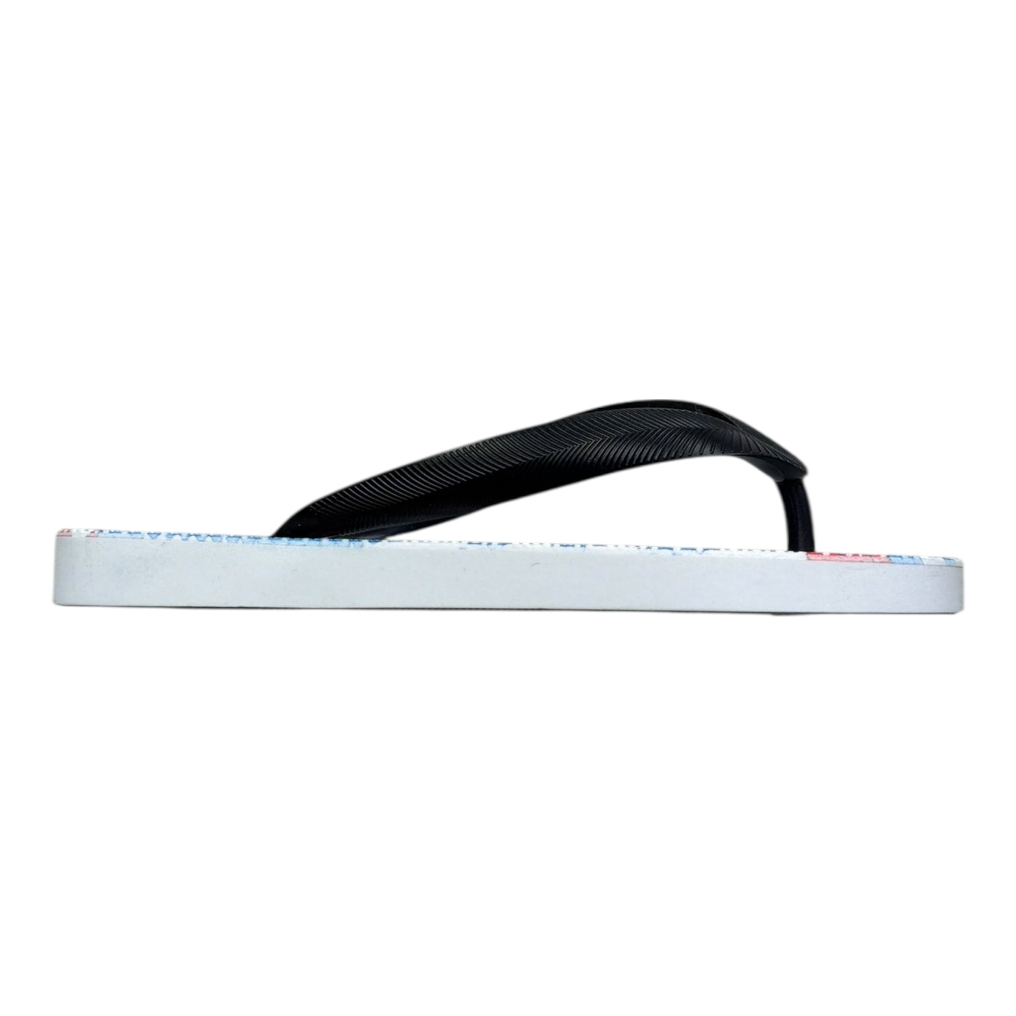 Saint Barth Infradito Tinta Unita con Stampa per Bambino 00752L BIANCO SAINT BARTH 