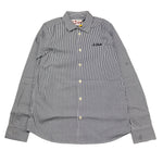 Saint Barth Camicia Manica Lunga Fantasia A Righe per Bambino AGN000100118 BLU SAINT BARTH 