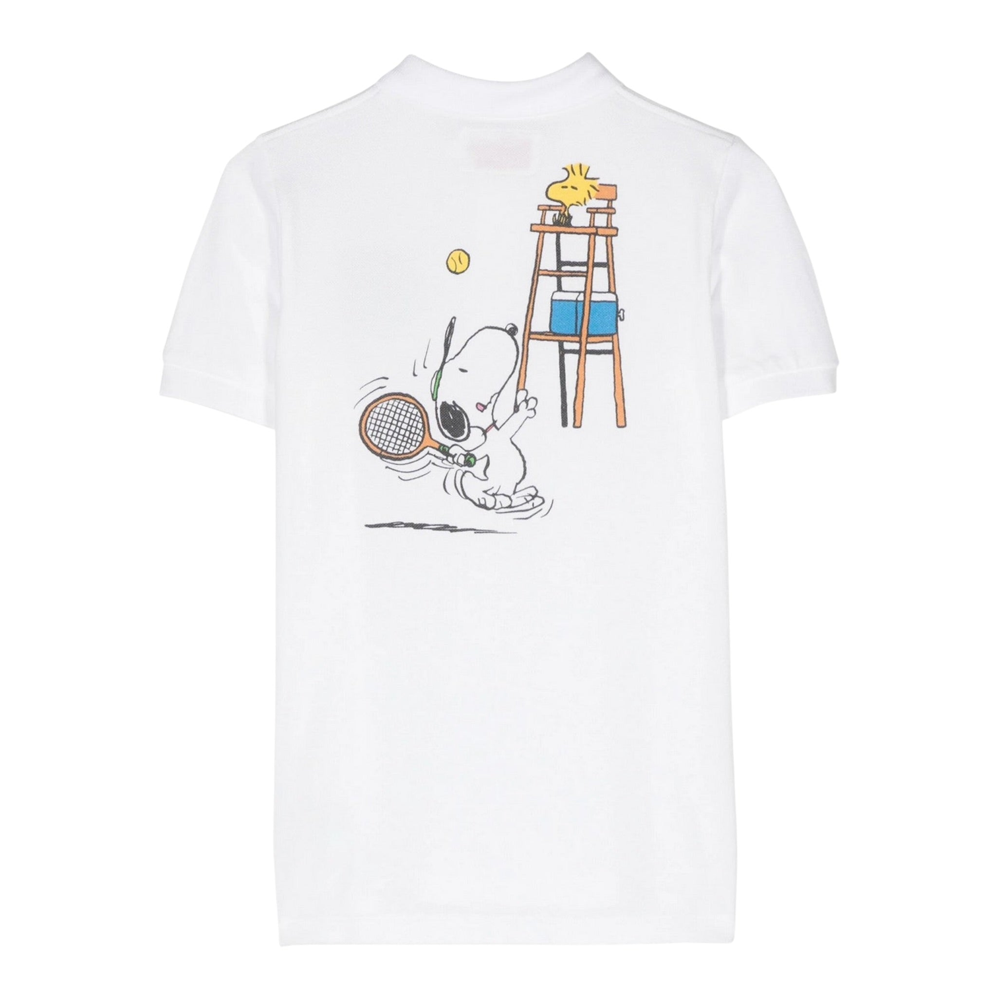 Saint Barth Polo Mezza Manica Tinta Unita con Ricamo per Bambino BEVERLY BIANCO SAINT BARTH 