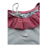Saint Barth Costume Intero Monospalla Tinta Unita per Bambina CARIN ARGENTO SAINT BARTH 