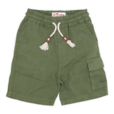 Saint Barth Bermuda Tinta Unita con Elastico In Vita per Bambino MERSEILLEJ VERDE SAINT BARTH 