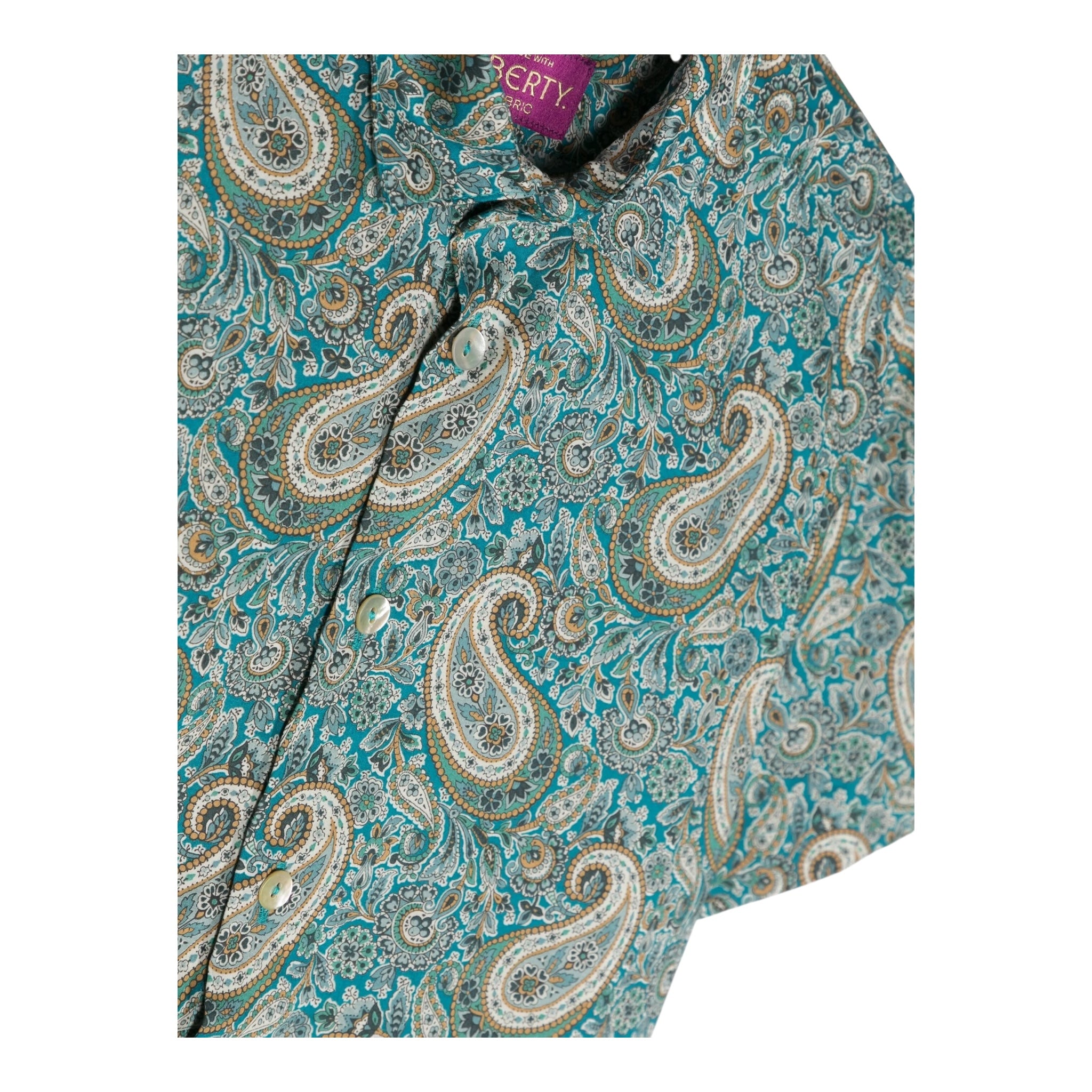 Saint Barth Camicia Mezza Manica Stampa Fantasia per Bambino SRU00101 MULTICOLOR SAINT BARTH 