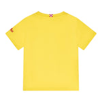 Saint Barth T-Shirt Girocollo Tinta Unita con Stampa Spiderman per Bambino TSH00010343 GIALLO SAINT BARTH 