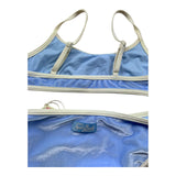 Saint Barth Costume 2 Pezzi Fascia-Mutandina per Bambina VELVET AZZURRO SAINT BARTH 