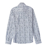 Sarabanda Camicia Manica Lunga Tinta Unita Stampa Fantasia per Bambino 08603 BIANCO SARABANDA 