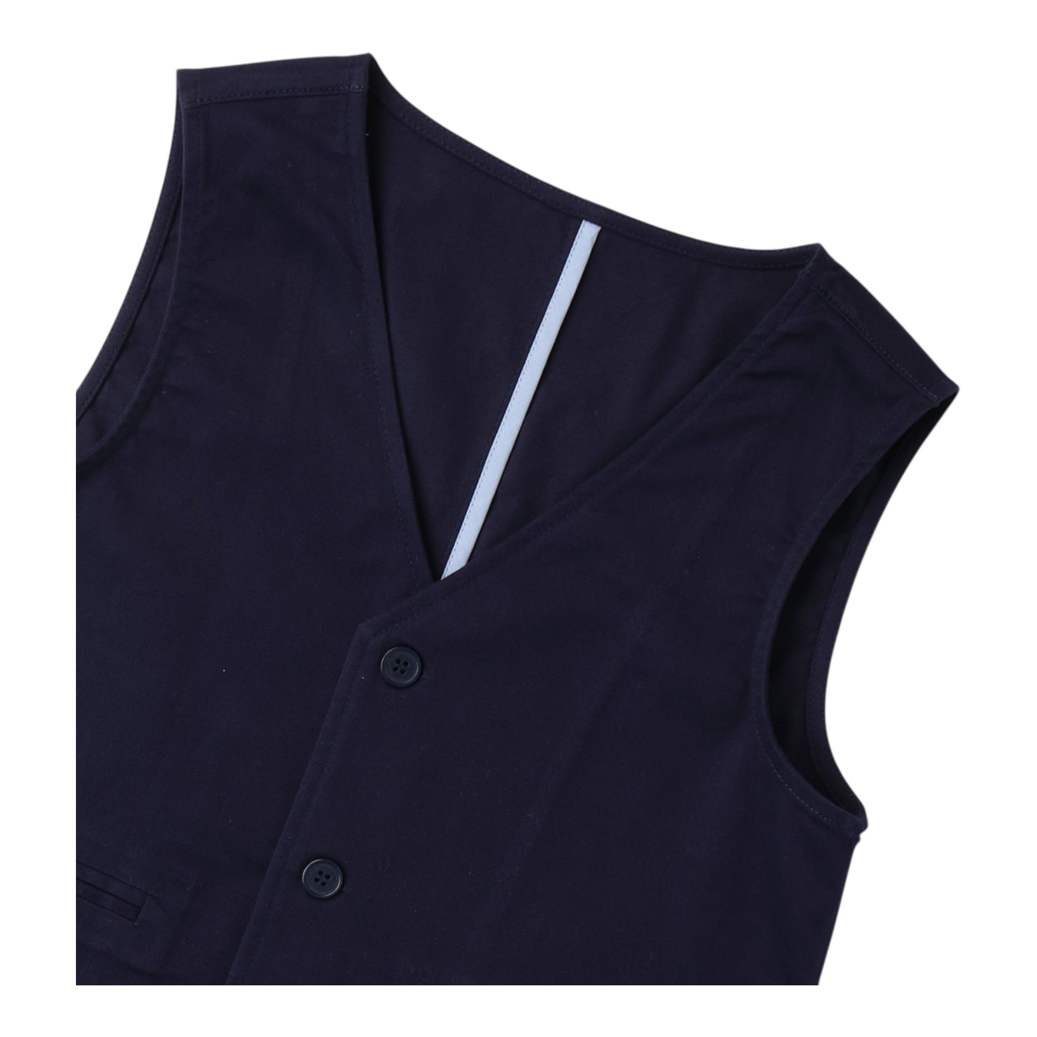 Sarabanda Gilet Tinta Unita con Bottoni per Bambino 0B670 BLU SARABANDA 