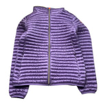 Save The Duck Giubbino Tinta Unita con Zip E Cappuccio per Bambina ROSYJ VIOLA SAVE THE DUCK 