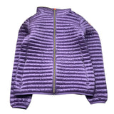 Save The Duck Giubbino Tinta Unita con Zip E Cappuccio per Bambina ROSYJ VIOLA SAVE THE DUCK 