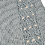 Scaldacuore Pagliaccetto Tinta Unita In Maglia per Neonata PS02PE24 AZZURRO SCALDACUORE 