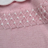 Scaldacuore Completo 2 Pezzi Maglia-Pantalone Tinta Unita per Neonata PS06PANTPE24 ROSA SCALDACUORE 