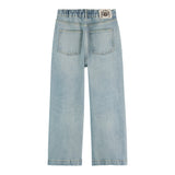 Scotch & Shrunk Jeans Modello A Palazzo Tinta Unita per Bambina 179314 AZZURRO SCOTCH & SHRUNK 