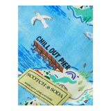 Scotch & Shrunk Camicia Mezza Manica Tinta Unita con Fantasia per Bambino 180547 AZZURRO SCOTCH & SHRUNK 