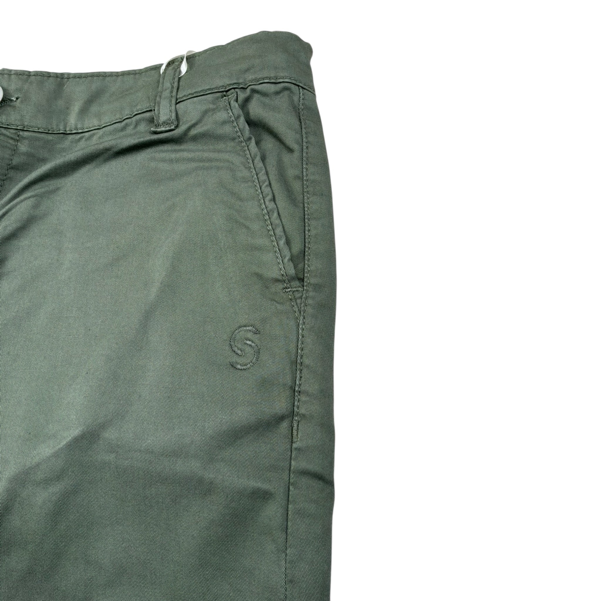 Siviglia Bermuda Tinta Unita con Girovita Regolabile per Bambino SVJSO17249 VERDE SIVIGLIA 