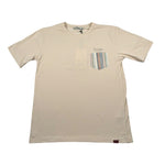 Siviglia T-Shirt Girocollo Tinta Unita con Taschino per Bambino SVJTS17214 PANNA SIVIGLIA 