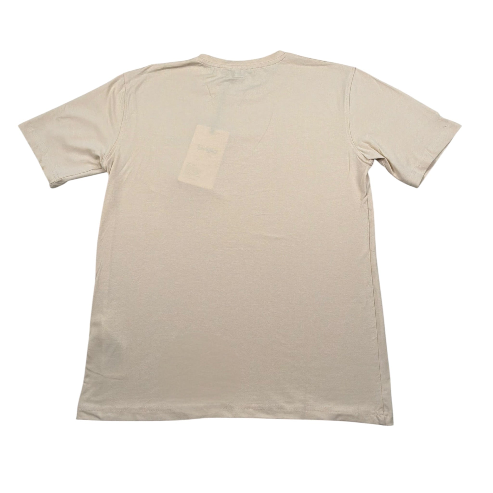 Siviglia T-Shirt Girocollo Tinta Unita con Taschino per Bambino SVJTS17214 PANNA SIVIGLIA 