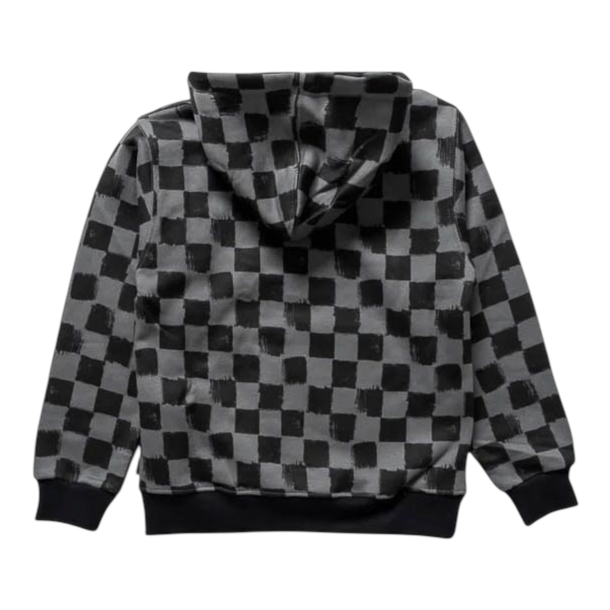 Sprayground Felpa Chiusa con Cappuccio Bicolore per Bambino SPY1151GREY NERO SPRAYGROUND 