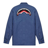 Sprayground Giubbino Reversibile Bicolore per Bambino SPY1260 AZZURRO SPRAYGROUND 