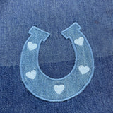 Stella Mccartney Jeans Tinta Unita Modello A Palazzo per Bambina TV6D50 BLU STELLA McCARTNEY 