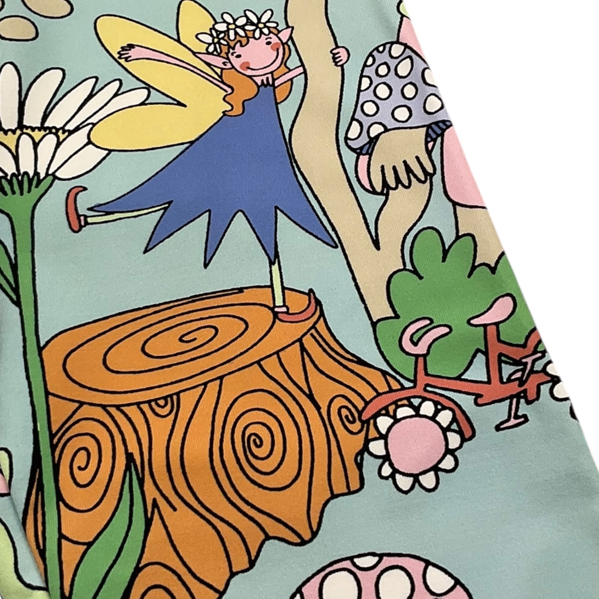 Stella Mccartney Leggins Tinta Unita con Stampa per Bambina TW6A60 AZZURRO STELLA McCARTNEY 