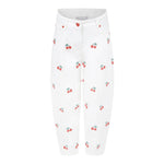 Stella Mccartney Jeans Tinta Unita con Ricami Ciliegie per Bambina TW6B800X BIANCO STELLA McCARTNEY 