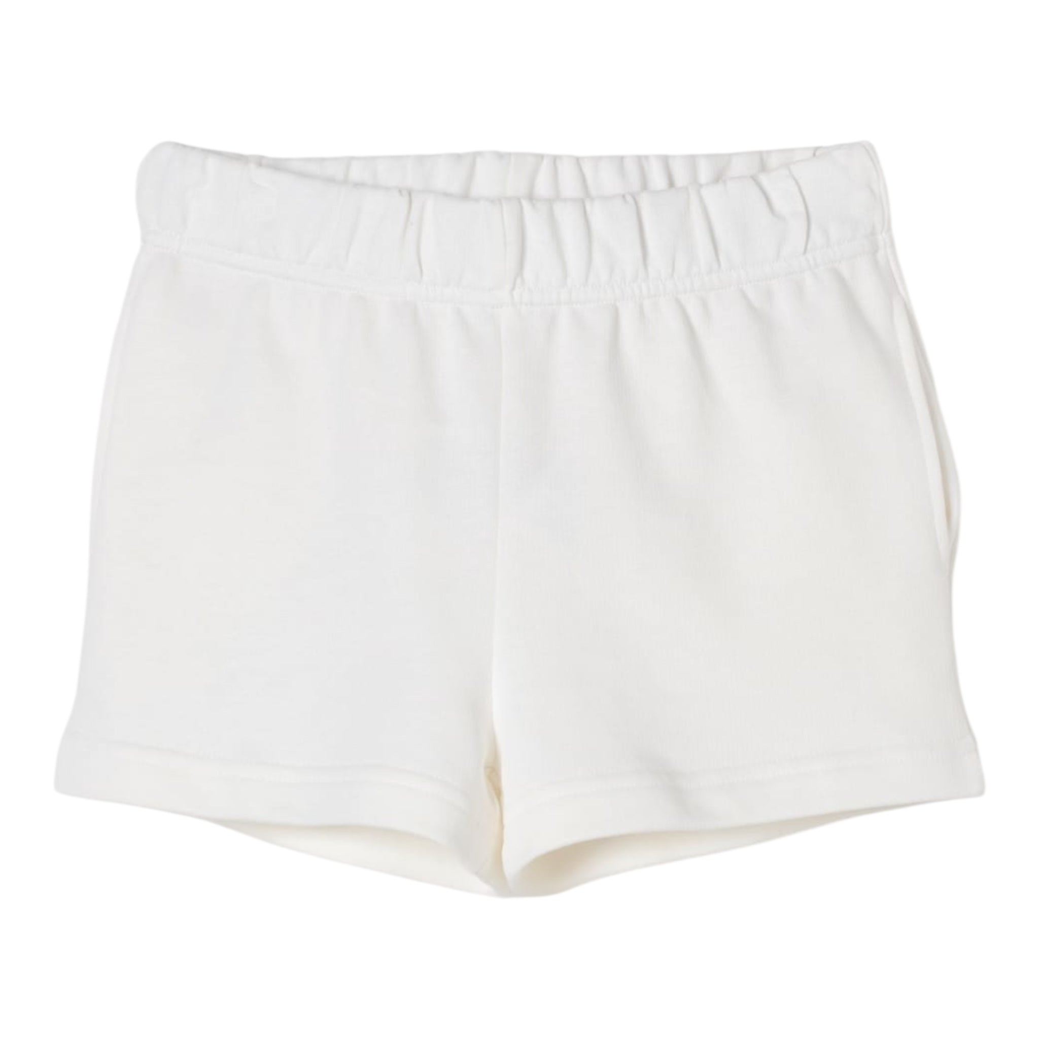 Stella Mccartney Short Tinta Unita con Stampa per Bambina TW6D99J BIANCO STELLA McCARTNEY 