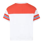 Stella Mccartney T-Shirt Girocollo Tinta Unita con Stampe per Bambino TW8R51 BIANCO STELLA McCARTNEY 