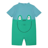 Stella Mccartney costume Mezza Manica Bicolore per Bambino TWC509J VERDE STELLA McCARTNEY 