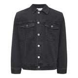 Stella Mccartney Giubbino In Denim Tinta Unita con Stampa per Bambino Z0531 NERO STELLA McCARTNEY 