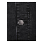 Stella Mccartney Giubbino In Denim Tinta Unita con Stampa per Bambino Z0531 NERO STELLA McCARTNEY 