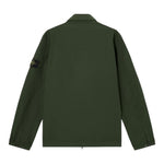 Stone Island Camicia Manica Lunga Tinta Unita con Zip per Bambino K1S161200001 VERDE STONE ISLAND 