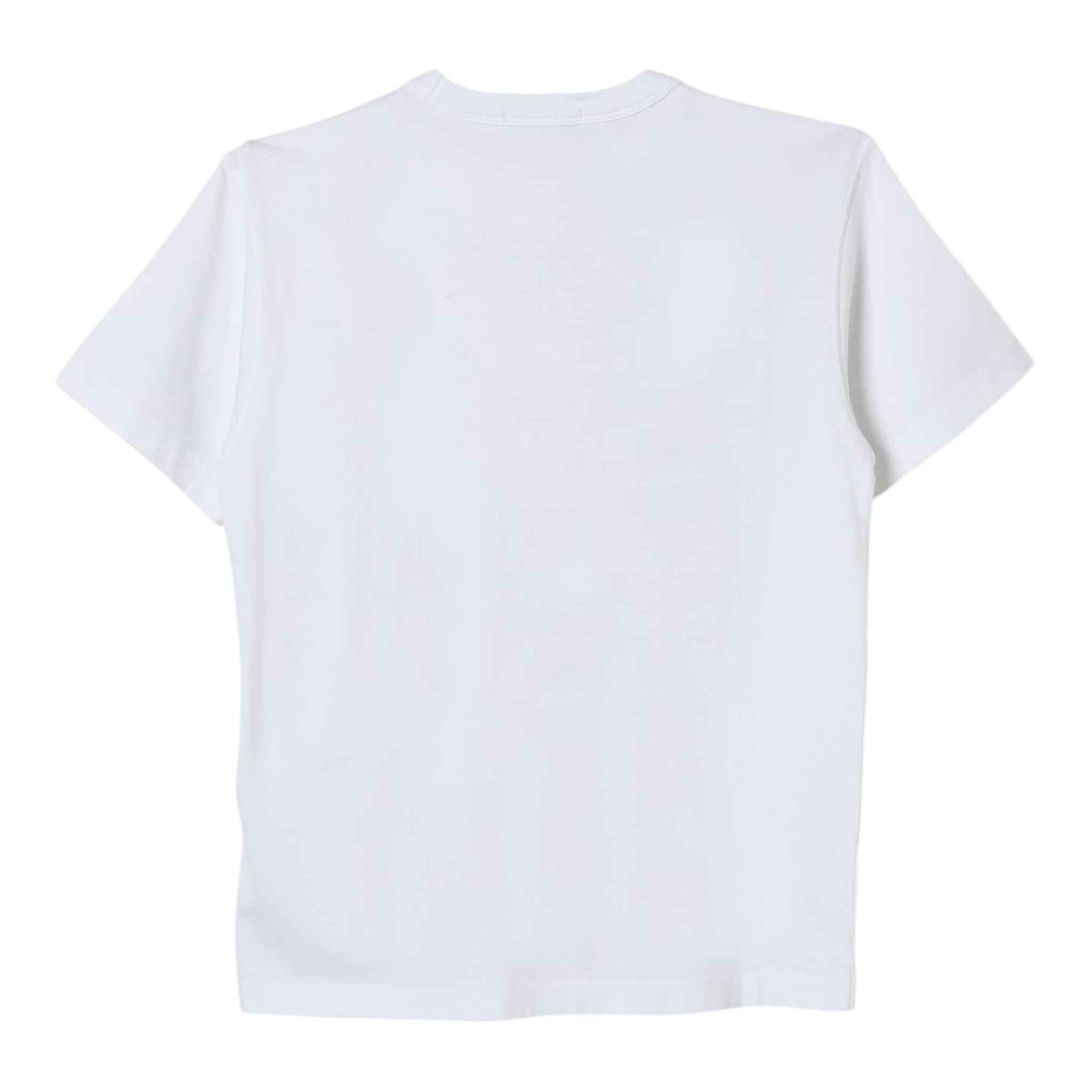 Stone Island T-Shirt Girocollo Tinta Unita con Logo per Neonato K1S162100007 BIANCO STONE ISLAND 
